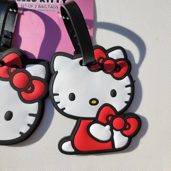 Hello Kitty Luggage Tag Set NWT - Picture 3 of 4